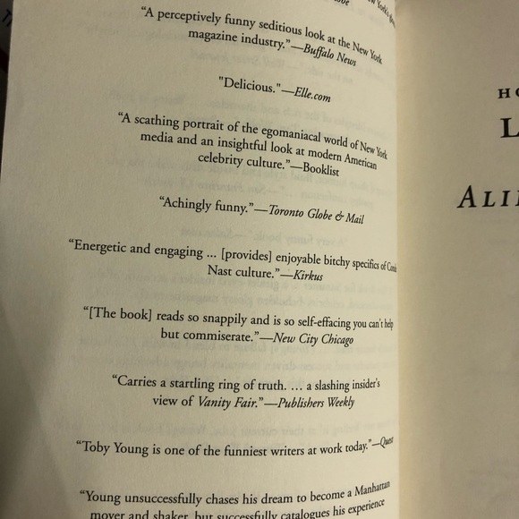 How to Lose Friends and Alienate People by Toby Young. Hilarious books - Picture 3 of 12